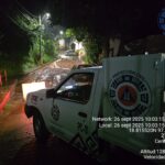 Cierran vialidades en Huiloapan por deslizamiento de lodo y piedras