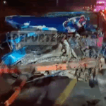 Se accidenta vehículo particular sobre la Autopista 150D Puebla-Orizaba